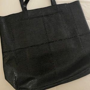 Latico Amelia Tote in Lizard Black